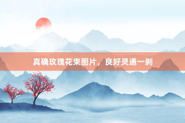 真确玫瑰花束图片，良好灵通一刹